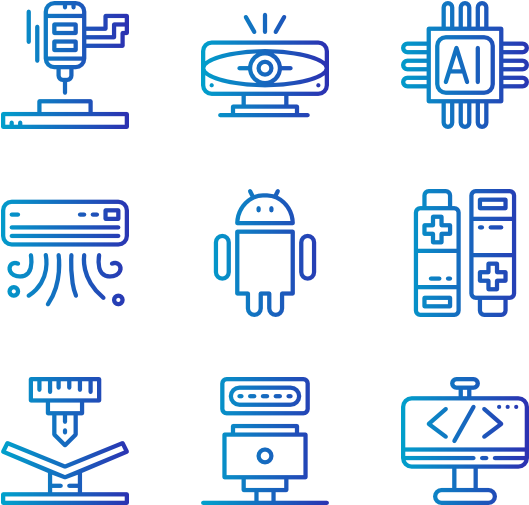 Robot Machine (600x564), Png Download