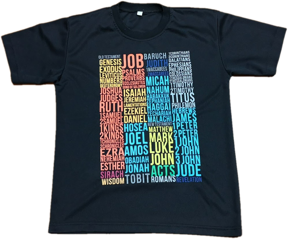 T Shirt Bible Books (1003x833), Png Download