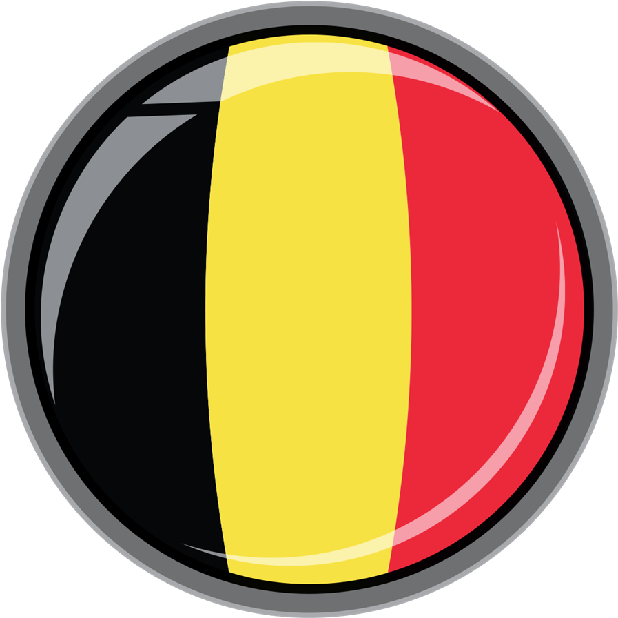 Flag Of Belgium (1000x1000), Png Download