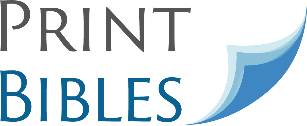 Logo Printbibles (1219x572), Png Download