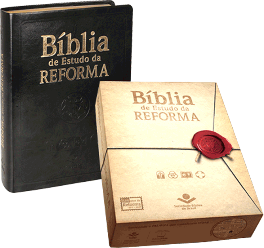 Biblia De Estudo Da Reforma (851x800), Png Download