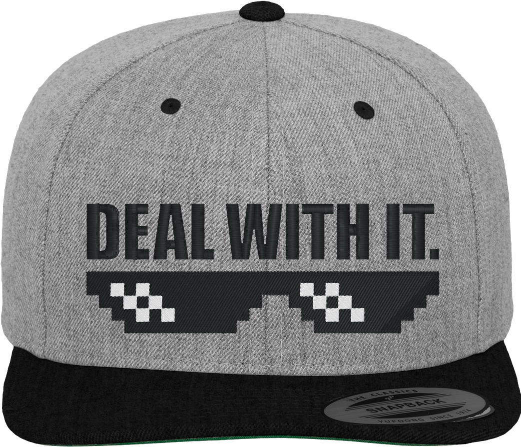 Deal With It Cap Front Ejwdizskgdaqrk Stpawm Xkusbc (1044x1044), Png Download