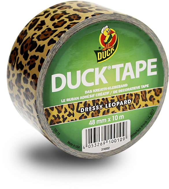 Duck Tape, Dressy Leopard (945x945), Png Download
