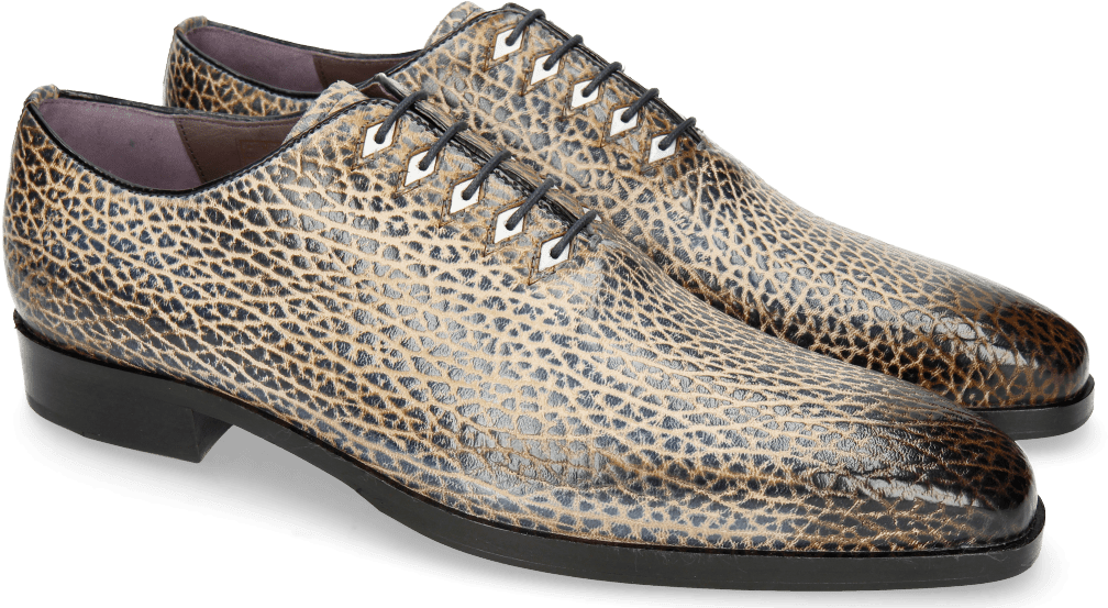 Oxford Shoes Lance 28 Brazil Satelite Binding Navy (1024x1024), Png Download