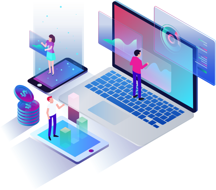 Your Customers Live In A Digital World Today (750x646), Png Download