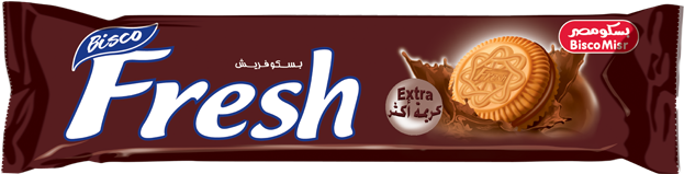 Fresh Chocolate Biscuits Filled With Chocolate Cream (640x480), Png Download