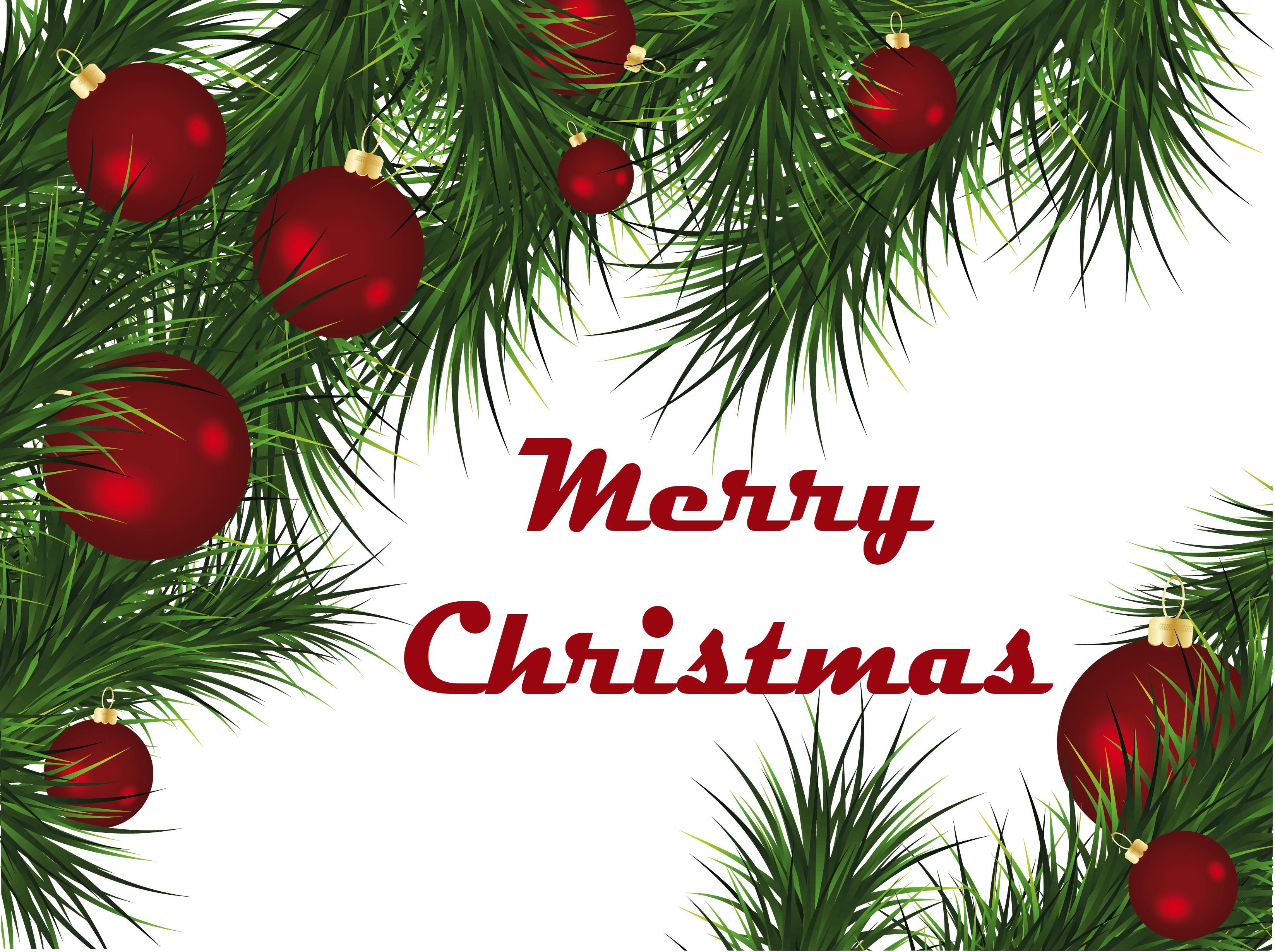 Free Christmas Png (3294x2460), Png Download