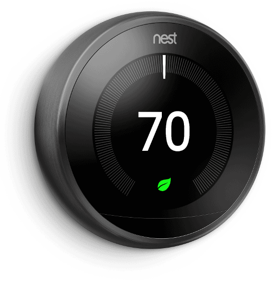 3rd Gen Nest Learning Thermostat (600x600), Png Download