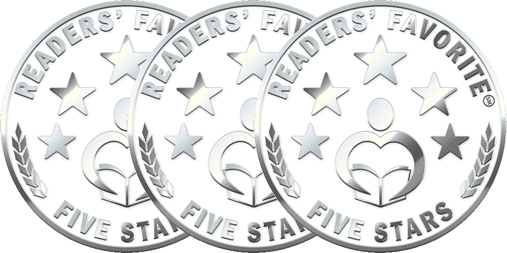 Readers Favorite 5 Starx3 (1000x500), Png Download