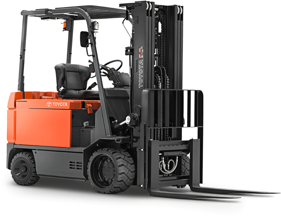 Large Electric Forklift (952x734), Png Download