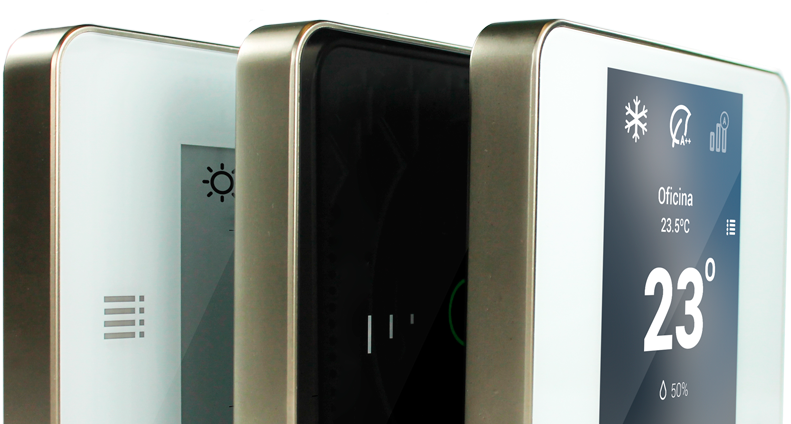 Thermostat-line2 (800x423), Png Download