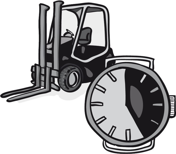 Svg Royalty Free Download Blackforxx Used Forklifts (765x763), Png Download