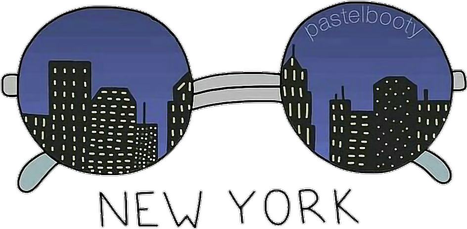 New York Tumblr Png (944x464), Png Download