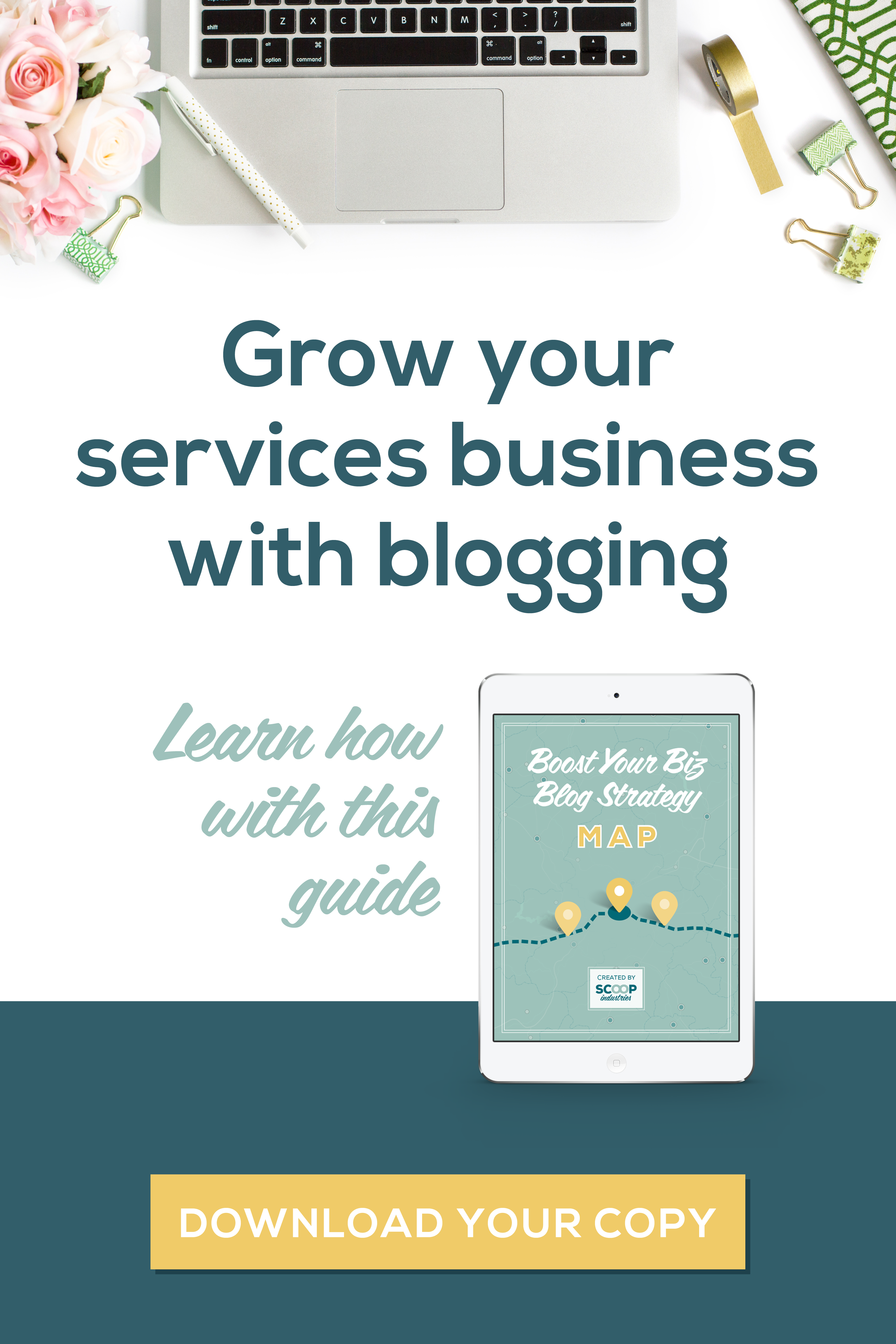 Boost Your Biz Blog Promo Graphics Pin (3063x4592), Png Download