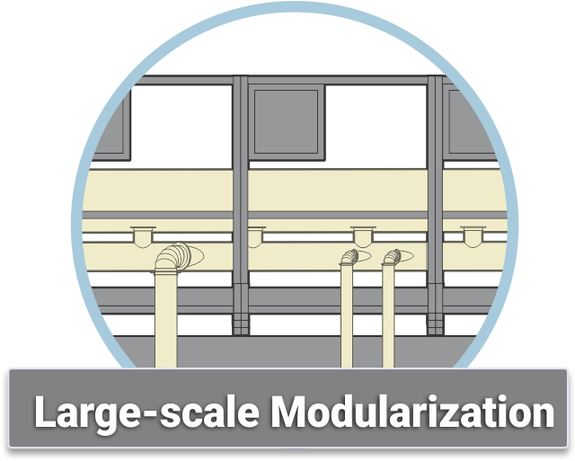 Semiconductor Factory Modularization, Tool Hookup, (653x519), Png Download