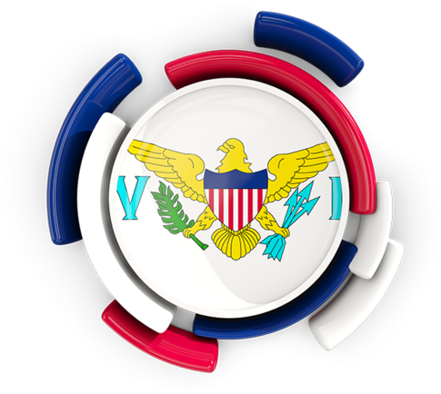 Round Flag With Pattern (640x480), Png Download