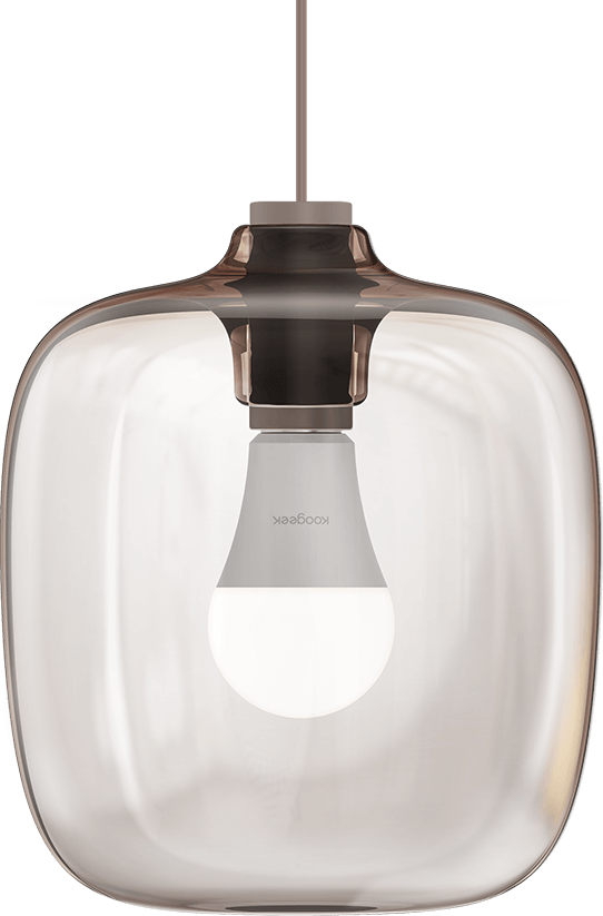 Dimmable Wi-fi Enabled Smart Led Light Bulb (542x823), Png Download