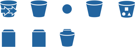 Aws Storage Icons (576x734), Png Download