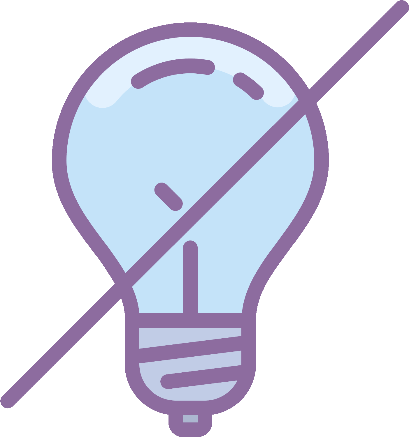 This Is A Lightbulb Indication To Show That The Light (1600x1600), Png Download