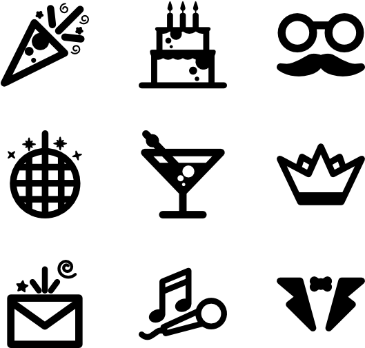 Party (600x564), Png Download