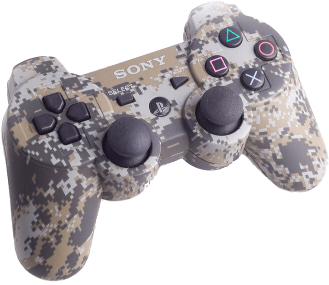 Ps3 Camouflage Controller To Buy Online (939x660), Png Download