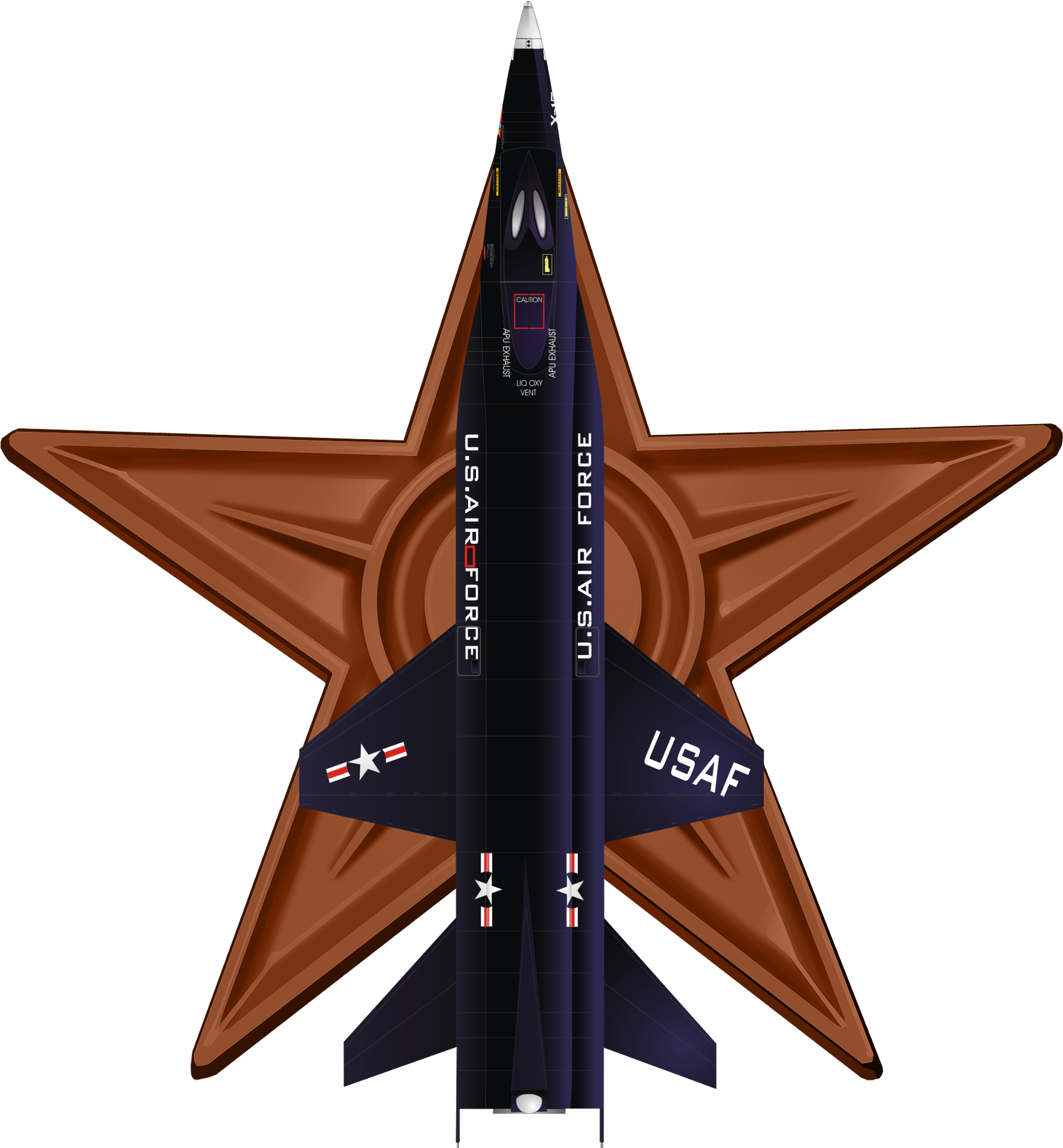 Experimental Aircraft Barnstar (2000x1900), Png Download