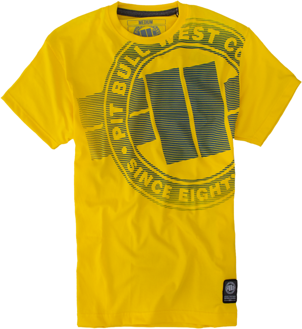 Pol Pl Pit Bull Koszulka Raster Loga Zolta 81 2 (700x700), Png Download