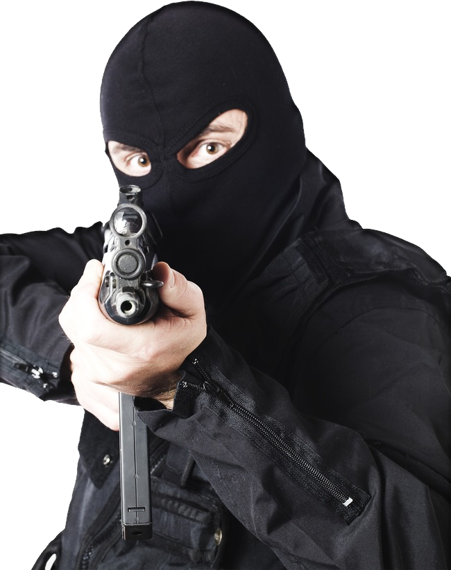 Robber Png (650x822), Png Download