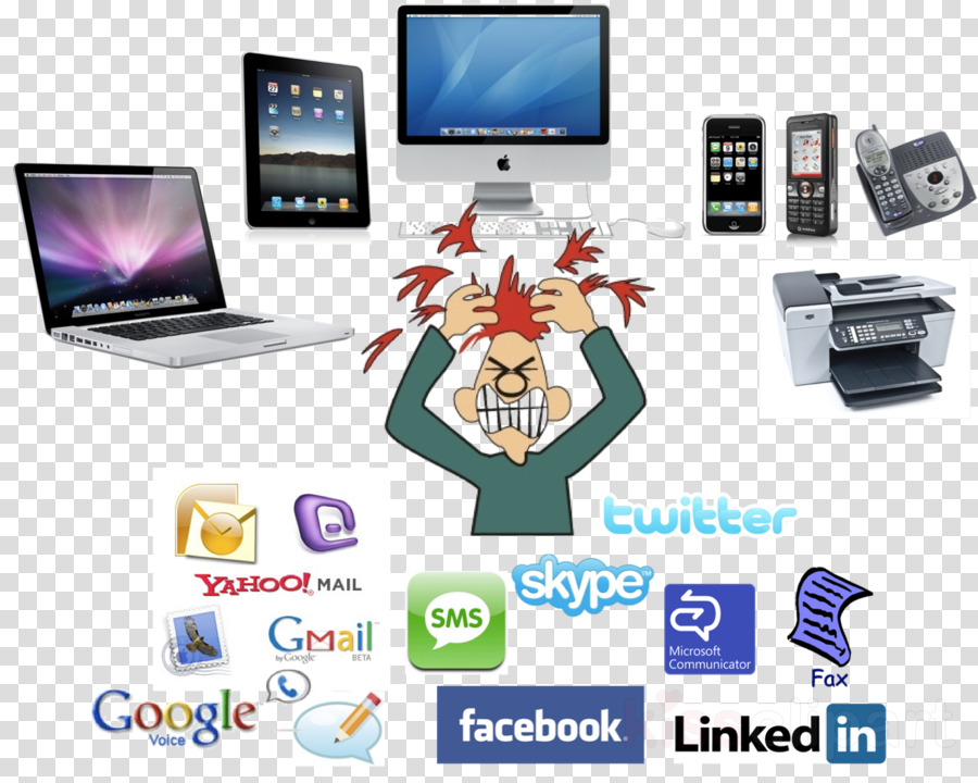 Communication Chaos Clipart Mass Communication Mass (900x720), Png Download