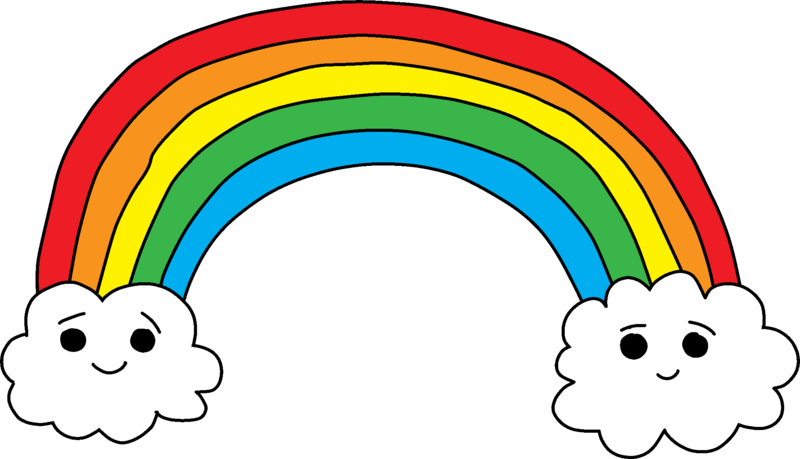 Rainbow Png Photos (800x459), Png Download