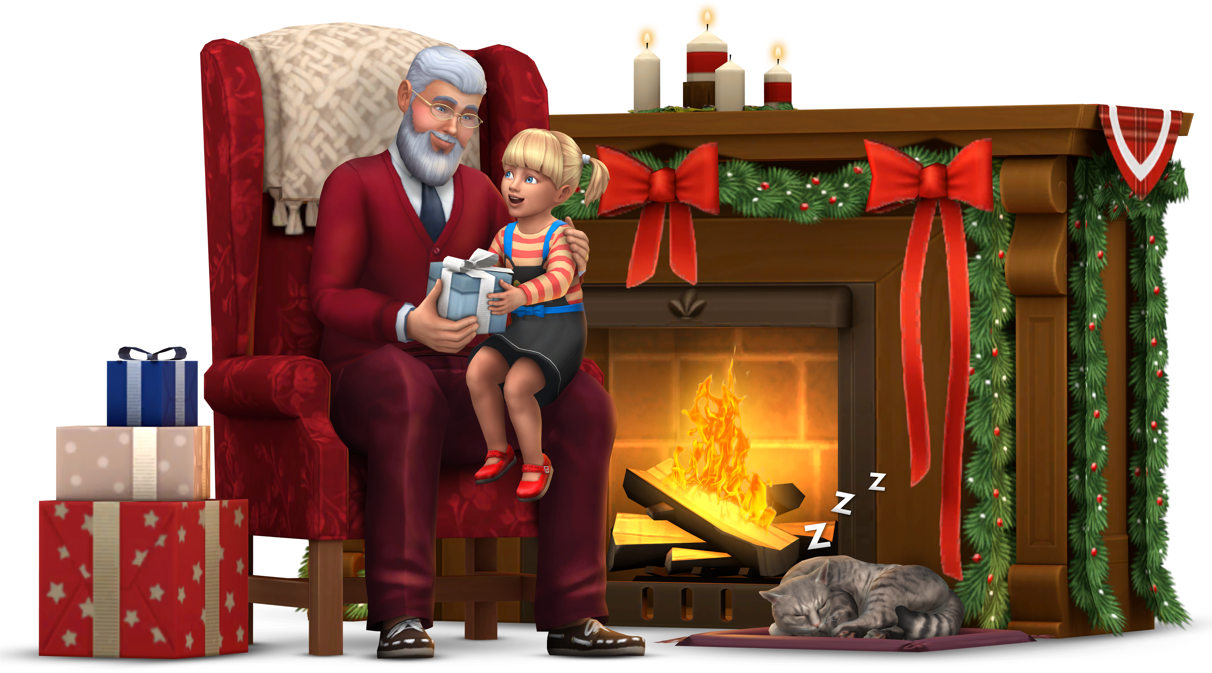 Christmas Render Created By Hazzaplumbob (4936x2792), Png Download