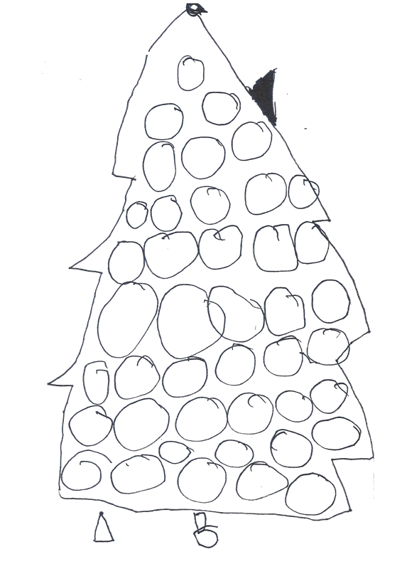 Merry Christmas From The Preschool (566x800), Png Download