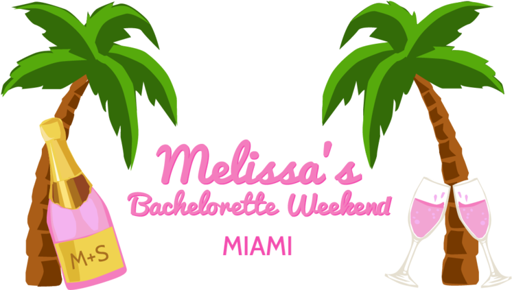Bachelorette Geofilter (1000x422), Png Download