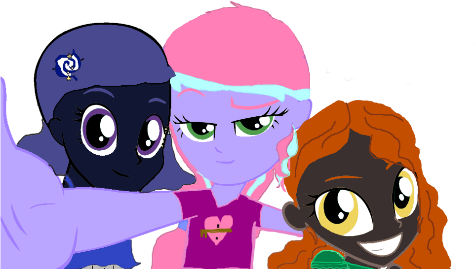 Mlp Selfie (1024x567), Png Download