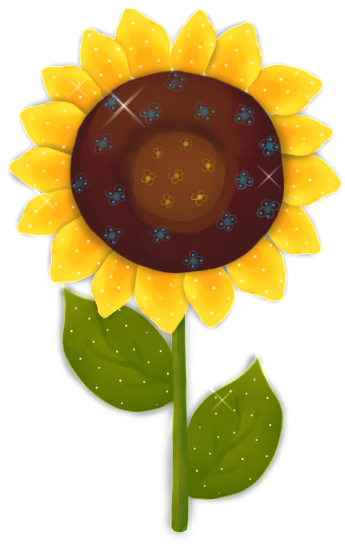 Painting Sunflower Transparent (1024x1100), Png Download