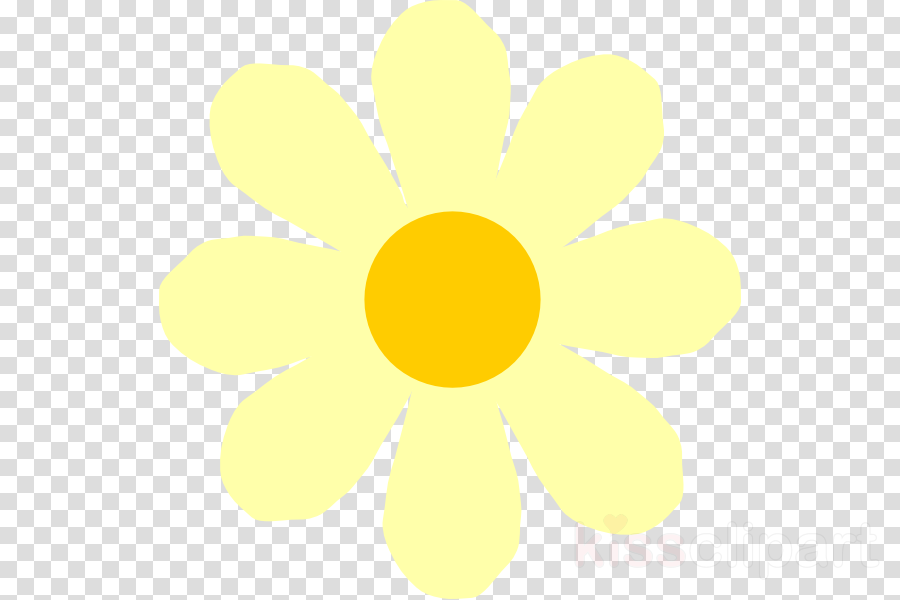Yellow Flower Png Clipart Yellow Clip Art (900x600), Png Download