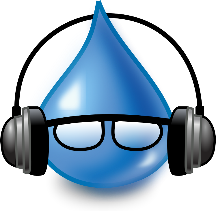 Aqualung Music Player Drop Icon (768x768), Png Download
