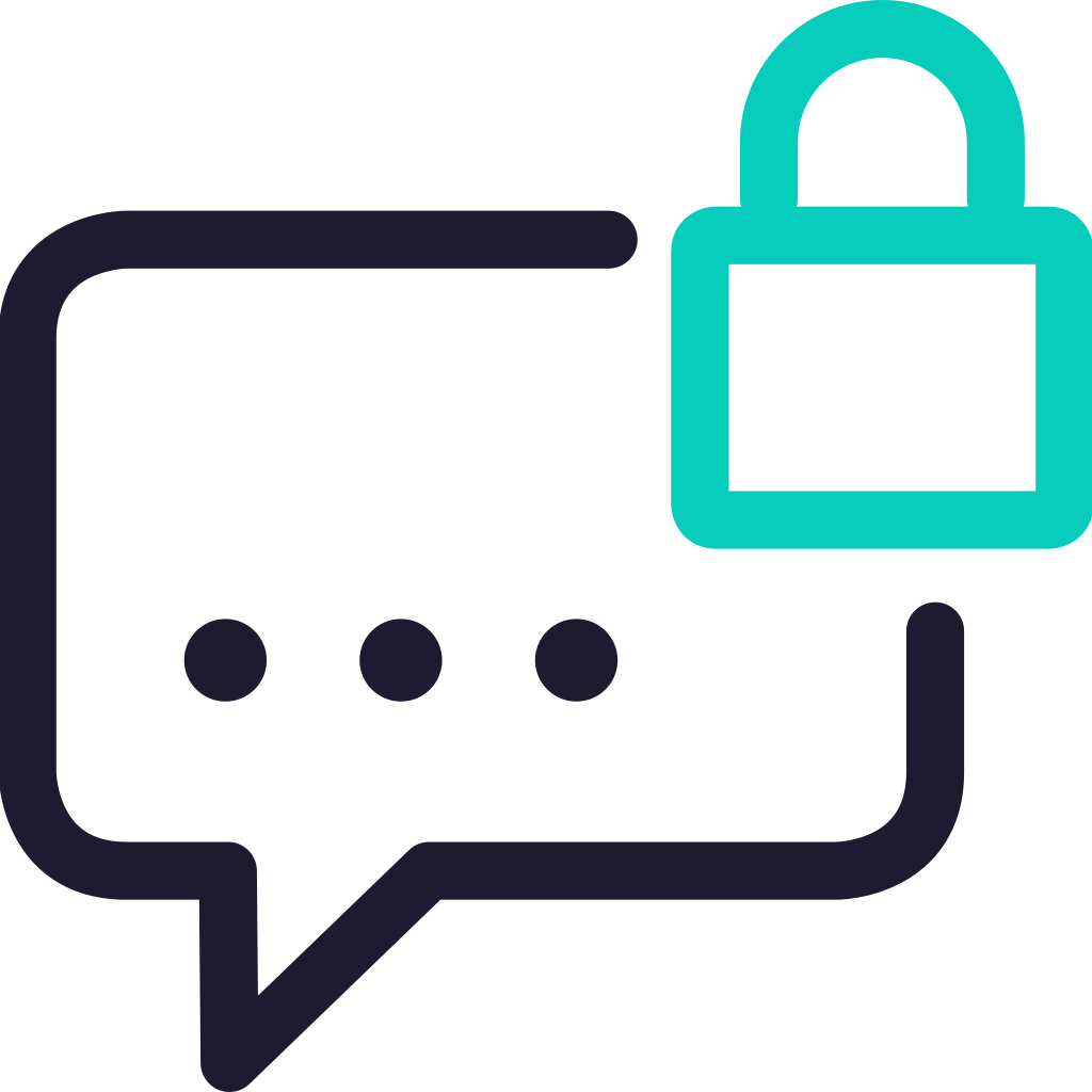 Encrypted Messaging (1024x1024), Png Download