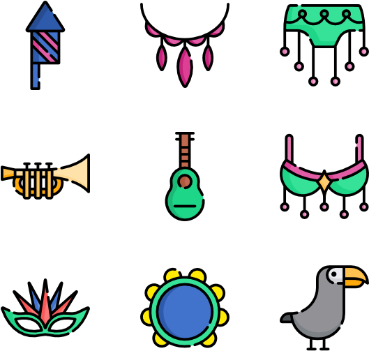 Brazilian Carnival (600x564), Png Download