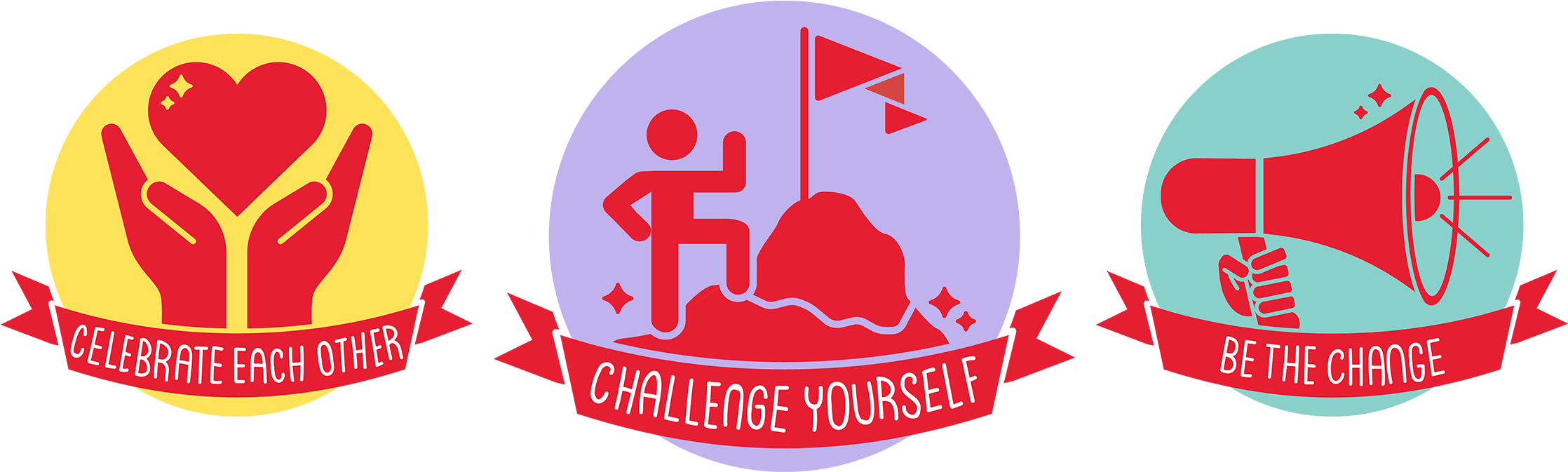 National Student Volunteer Week Heart Poster National (2350x850), Png Download