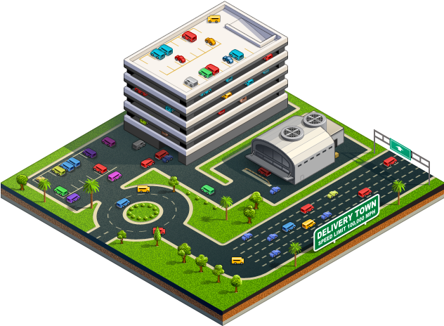 Building Icons (1024x1024), Png Download