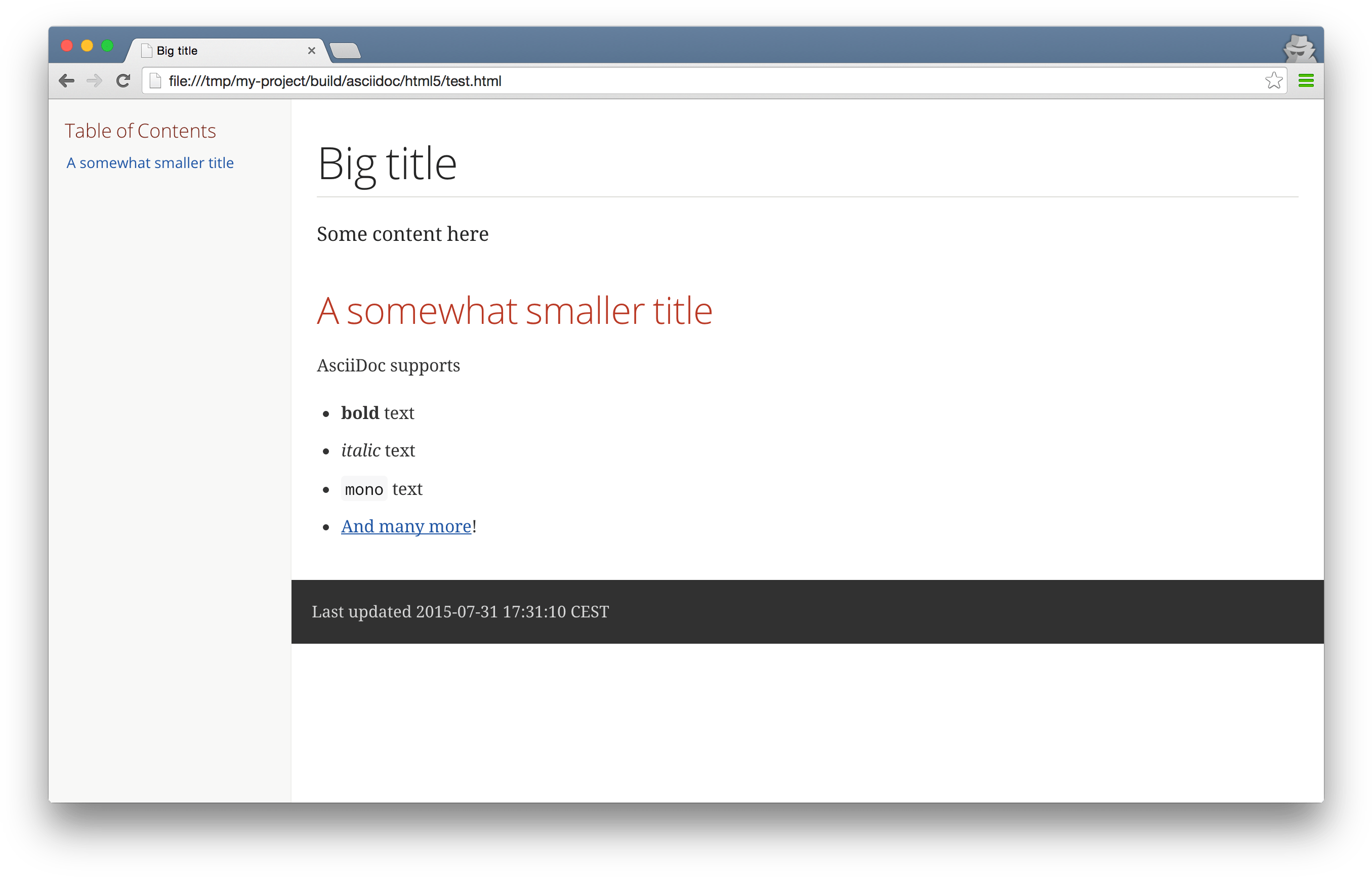 Gradlew Asciidoc , Then A Beautiful Asciidoc Html File (2744x1758), Png Download