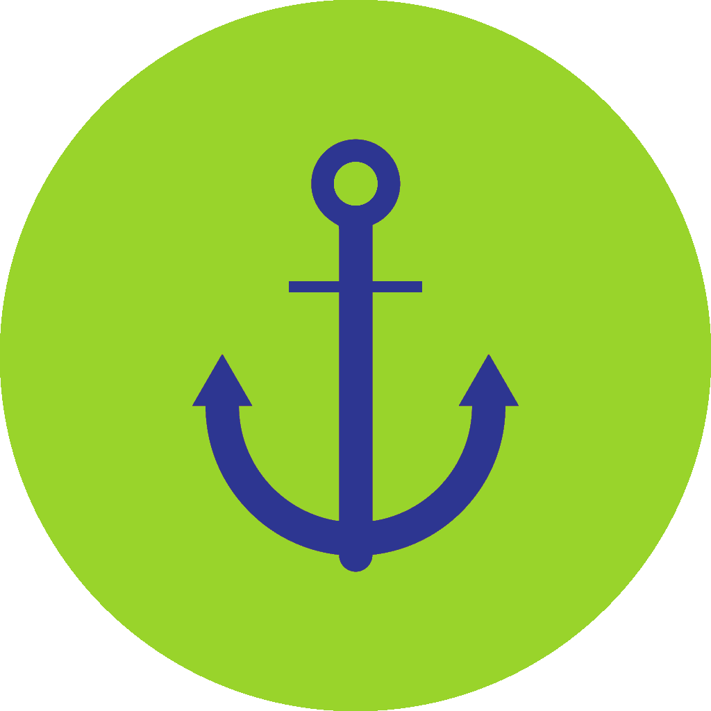 Anchor Icon Png (1024x1024), Png Download
