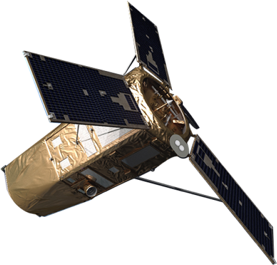 Satellite Type (601x555), Png Download
