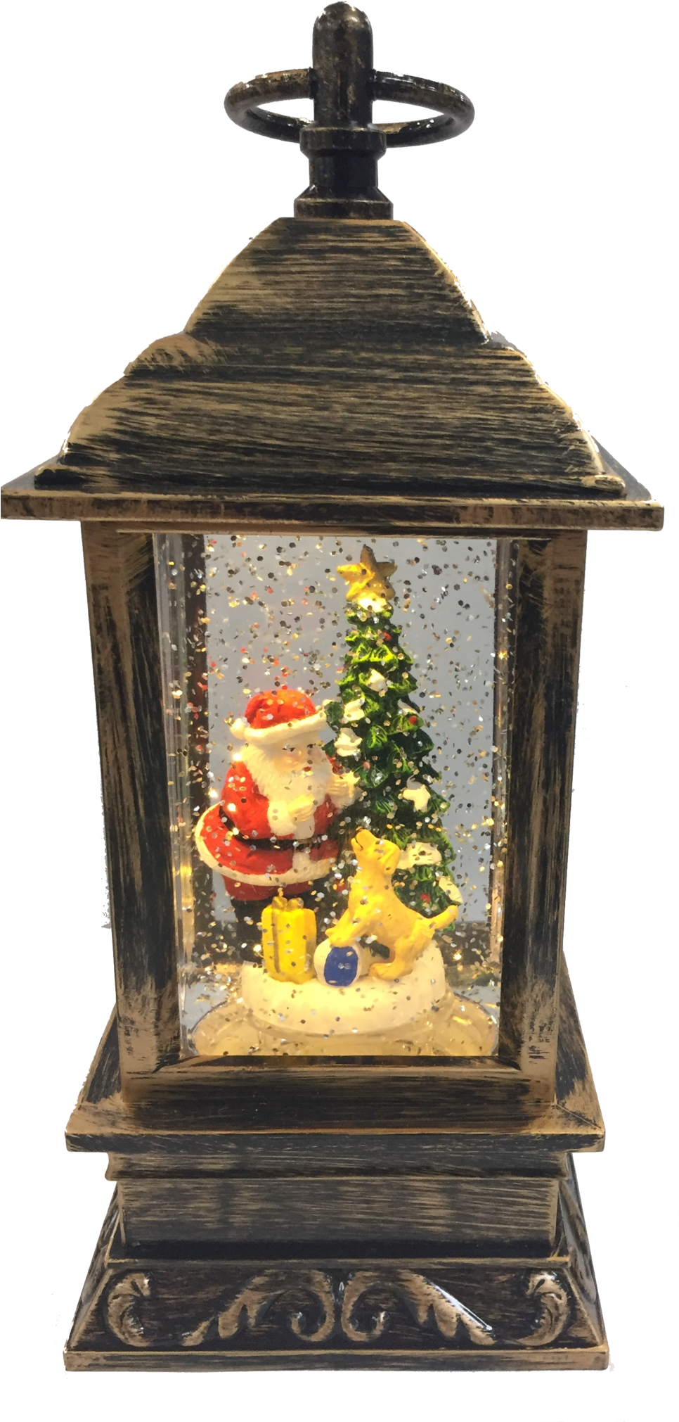 Lantern Snow Globe (965x2048), Png Download