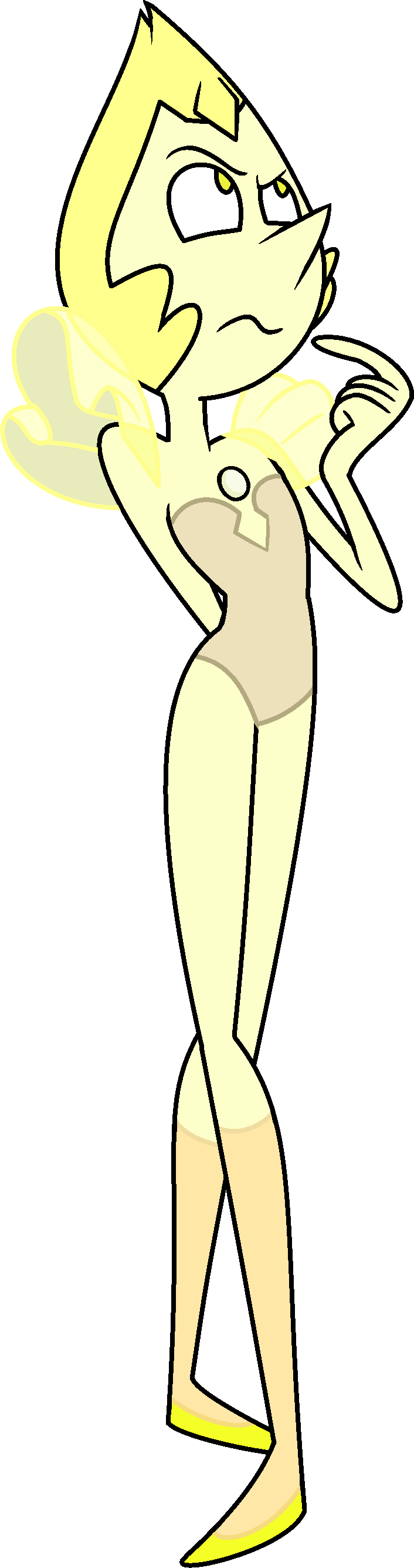 Yellow Pearl (706x2671), Png Download