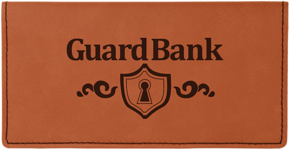 Laser Engraved Checkbook Covers (600x600), Png Download