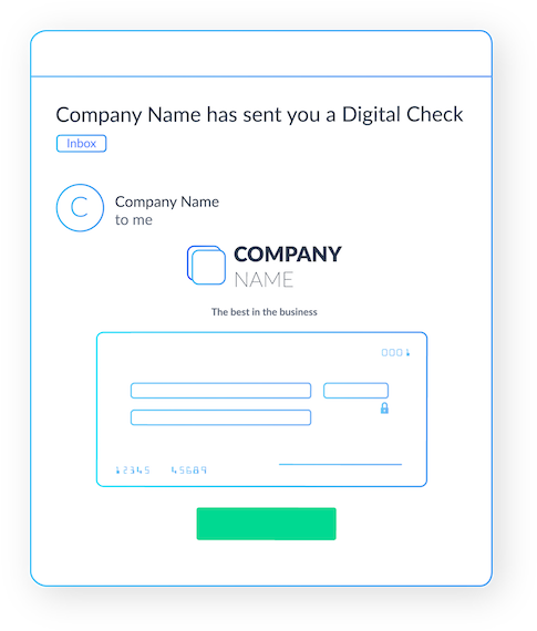Receiving Digitals Checks Via Email (540x625), Png Download