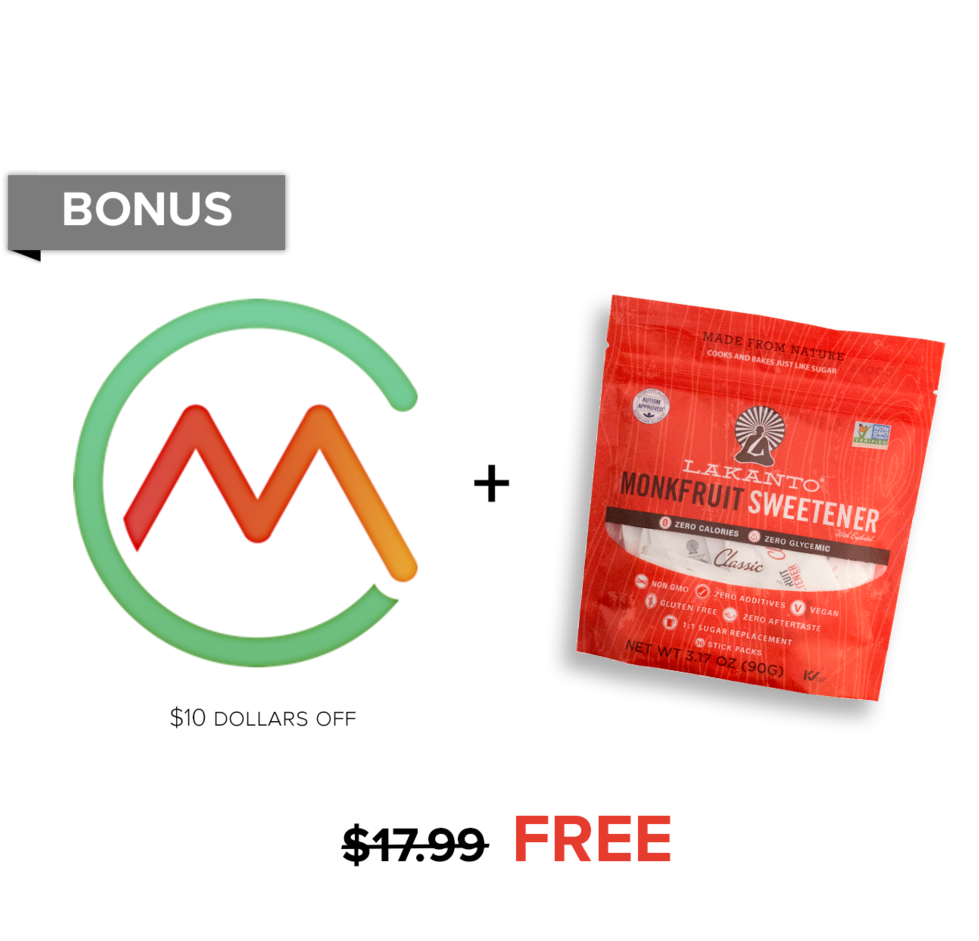 $10 Off Carb Manager Premium & Classic Sweetener Packets (1060x1060), Png Download
