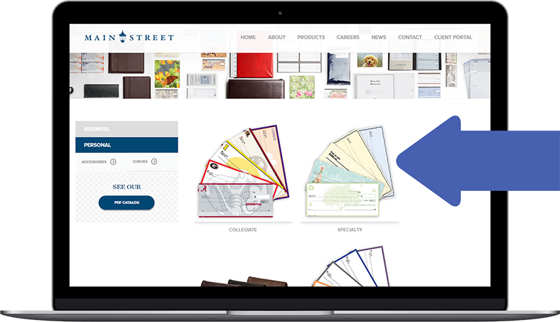 How To Order Checks Online Selection By Geddes Federal (798x459), Png Download